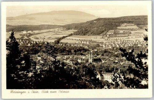 Meiningen Blick zum Dolmar