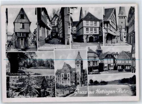Hattingen Museum, Alter Winkel, Krieger-Ehrenmal, Rathaus