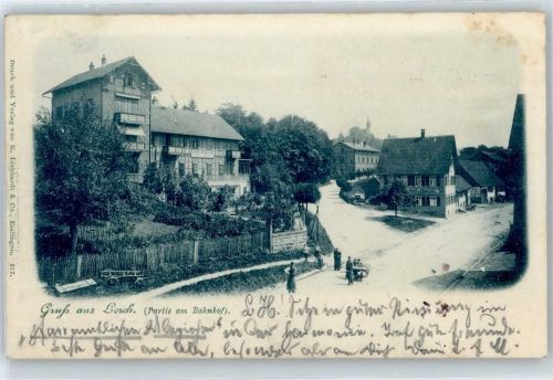 Lorch Partie am Bahnhof
