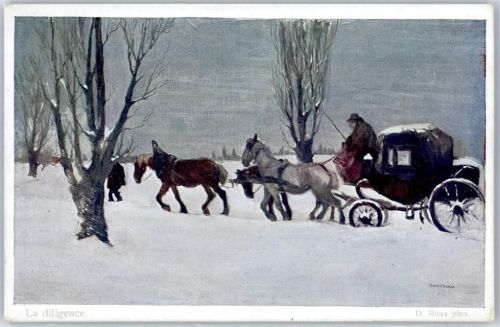 No.1116 , Postkutsche , D.Raux