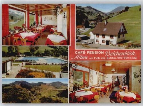 Aitern Café, Pension Belchenblick