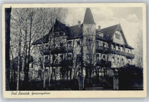 Bad Lausick Genesungsheim , Marke entfernt