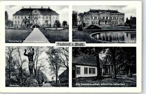 Füchtorf Altersheim, Herkules, Schloss, Tönnishäuschen