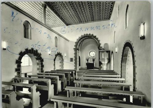 Dreifelden Evangel. Kirche Innenaufnahme