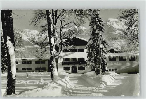 Schönau Eisenbahner Erholungsheim "Haus Hubertus" Winter