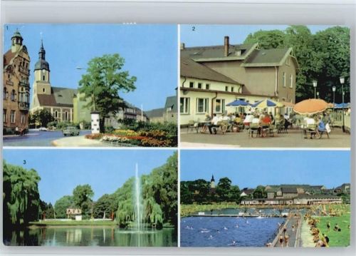 Taucha Eilenburger Straße Stadthalle Terrasse Gondelteich Bad
