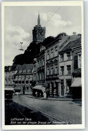 Kleve Große Straße, Schwanenburg