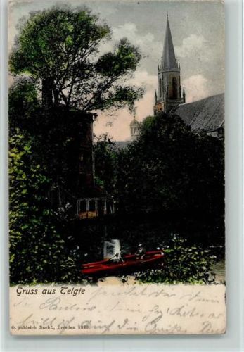 Telgte Kirche Ruderboot