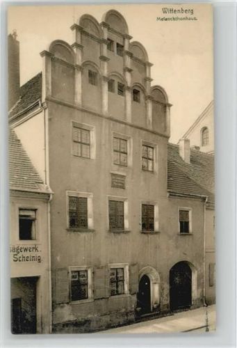 06886 O4600 Lutherstadt Wittenberg - Melanchthonhaus Sägewerk Scheinig
