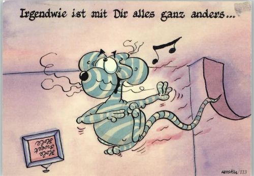 1986 Nr. 113 Künstler sign Kerstins Mistmäuse