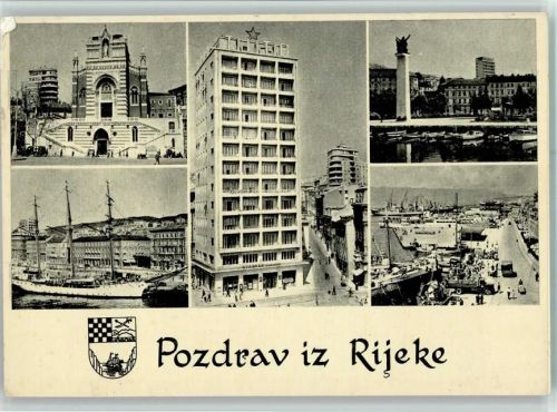 Rijeka 1963 Mehrfachaufnahme