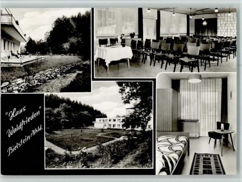 Bielstein Haus Waldfrieden Innenaufnahmen 4-Bildaufnahme