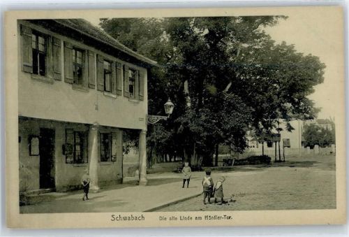 Schwabach Die alte Linde am Hördler-Tor