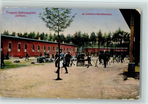 Zeithain Truppen-Übungsplatz Im Infanterie-Barackenlager