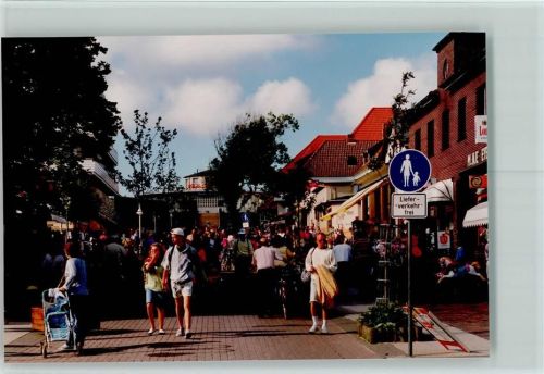 Wangerooge Zedeliusstrasse Fußgängerzone