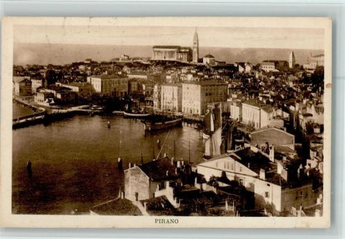 Piran Ortssnsicht Hafen