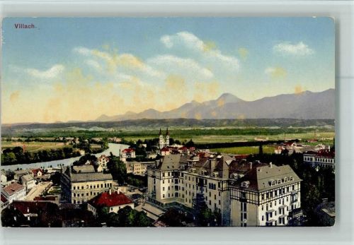 Villach-Innere Stadt Blick über die Dächer von Villach