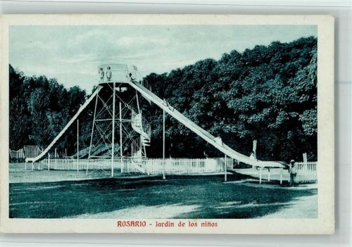 Rosario 1935 Jardin de los ninos - KinderRutsche, Spielplatz , Good condition