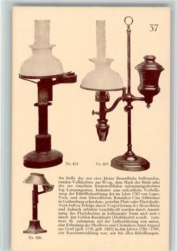 Werbung Kretschmar Nr 37 Lampen