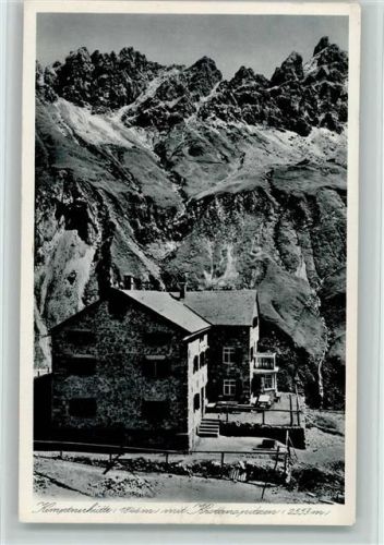Kemptner Hütte - Krottenspitzen Hüttenstempel