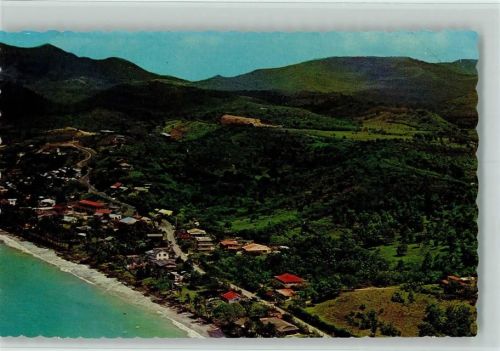 Gesamtansicht Insel Martinique Luftaufnahme