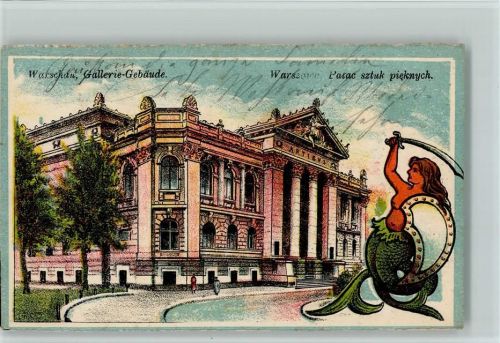 Warschau Gallerie-Gebäude Palac sztuk pieknych