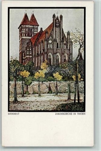 Thorn Jakobikirche sign. Bendrat