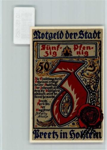 Preetz Notgeld