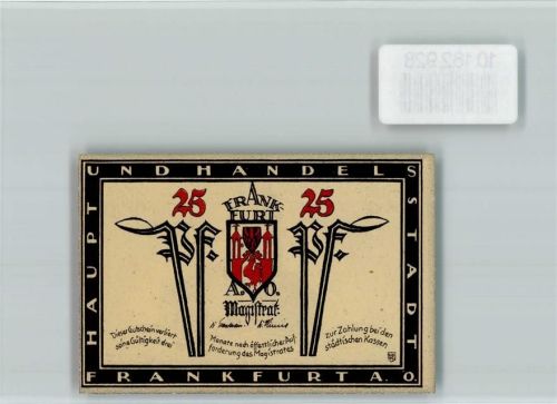 Frankfurt Notgeld Rathaus von Norden