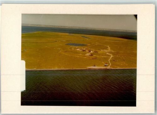 Langeneß Hallig Oland Luftaufnahme