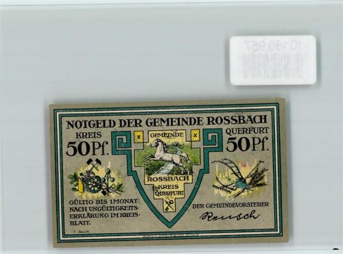 Roßbach Notgeld Friedrich der Grosse