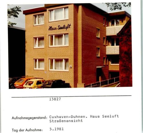 Duhnen Foto montiert auf Karton