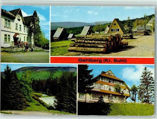Gehlberg FDGB Erholungsheim Frieden u. Daheim