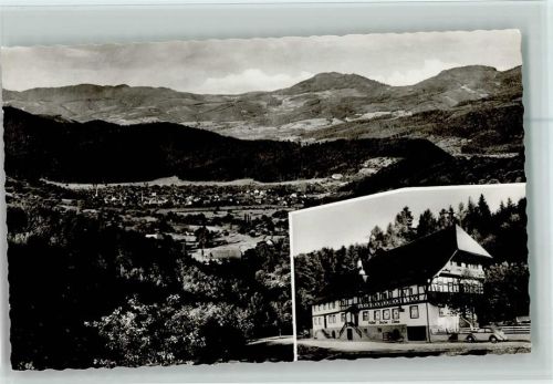Schönberg Ortsansicht Gasthof Pension Zum Löwen Geroldseck