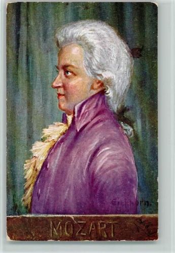 1905 BKW Serie 874-12 - Mozart AK