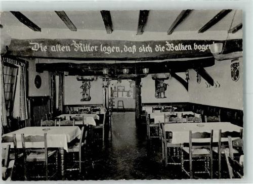 Brüggen Restaurant Burg Brüggen Innenansicht