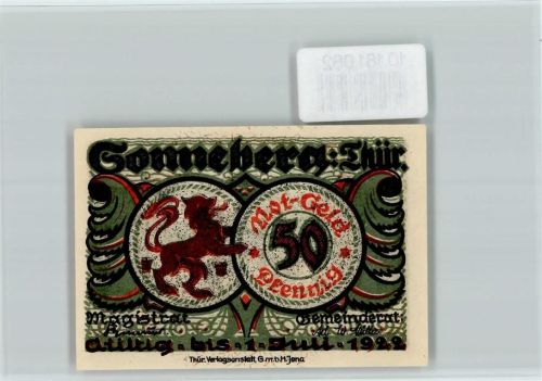 Sonneberg Notgeld