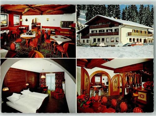 Klais Alpengasthaus Sonnenhof Winter Doppelzimmer