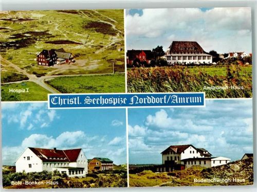 Norddorf Christl. Hospiz Hospiz I. Ambronen-Haus Böle-Bonken-Haus Bodelschweingh-Haus