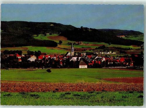 95478 W8584 Kemnath - Rückseite mit Abschürfungen bzw Kleberesten