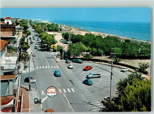 Tortoreto Lido Straße Auto