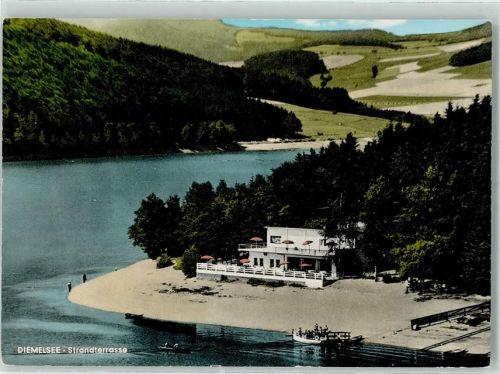 Diemelsee Strandterrasse Naturpark