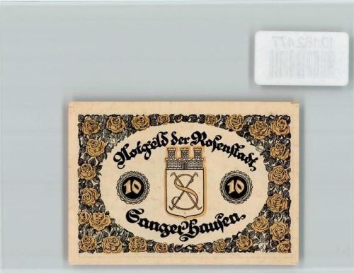 Sangerhausen Notgeld Rosen