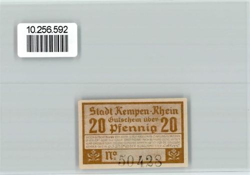 Kempen Notgeld