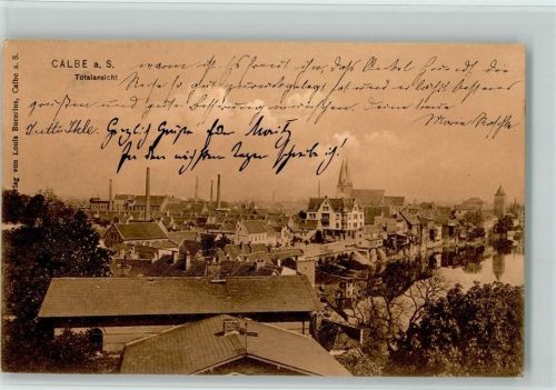 Calbe 1905 Gesamtansicht