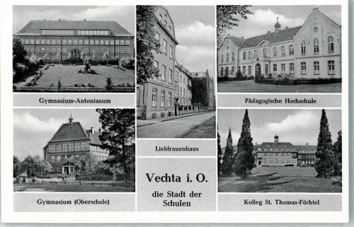 Vechta Liebfrauenhaus Kolleg St. Thomas Füchtel Gymnasium Pädagogische Hochschule