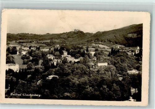 Bad Gleichenberg 1941 Heilbad , Teilansicht AK