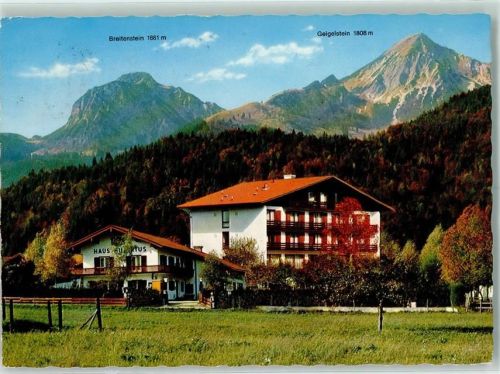 Ettenhausen Hubertus Hotel-Betriebe Seilbahngasthaus mit Breitenstein und Geigelstein