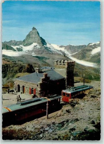 Zermatt Gornergrat mit Matterhorn