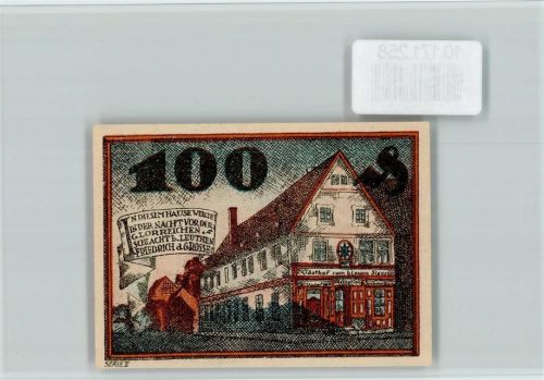 Neumarkt Notgeld Gasthof zum blauen Stern